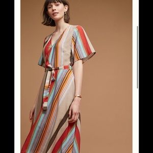 ⭐️New with tag⭐️Anthropologie Lana Striped Dress